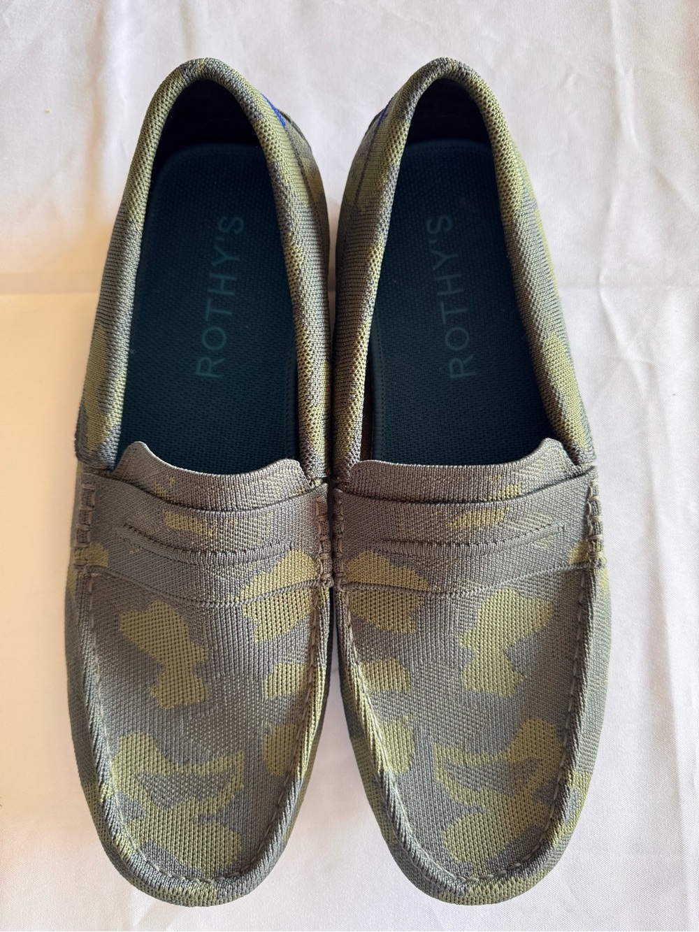 Rothy's The Driver Loafers – Forest Camo